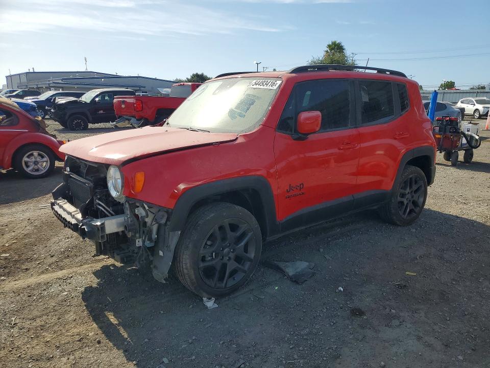 Auction sale of the 2022 Jeep Renegade, vin: ZACNJDB18NPN64882, lot number: 54493416