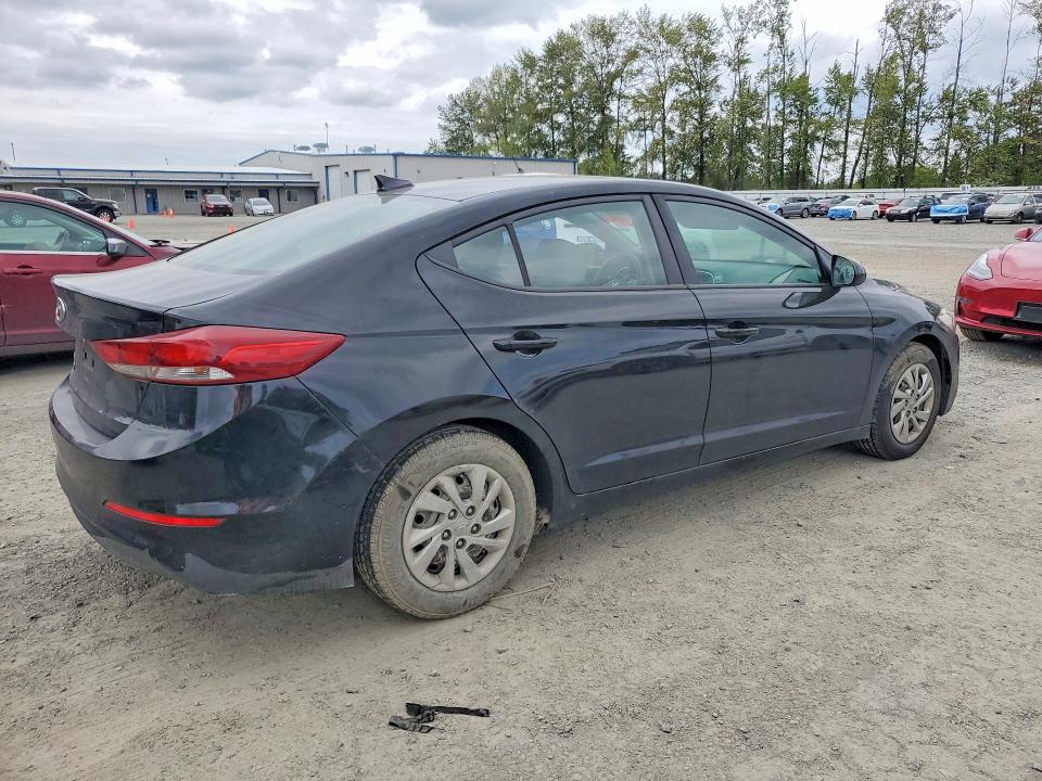 52588926 :رقم المزاد ، KMHD74LF1HU089081 vin ، 2017 Hyundai Elantra مزاد بيع