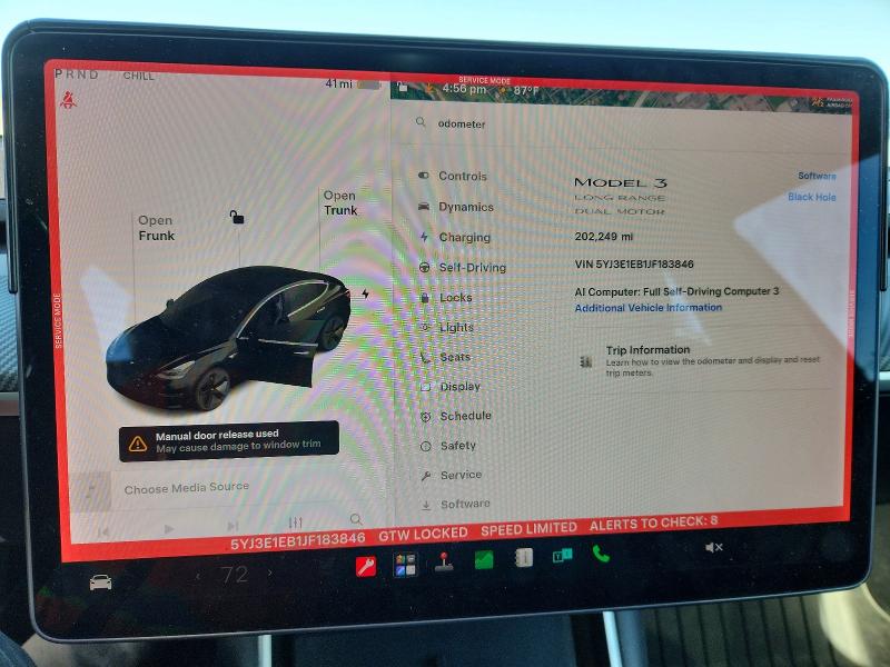 Продажа на аукционе авто 2018 Tesla Model 3, vin: 5YJ3E1EB1JF183846, номер лота: 53448746