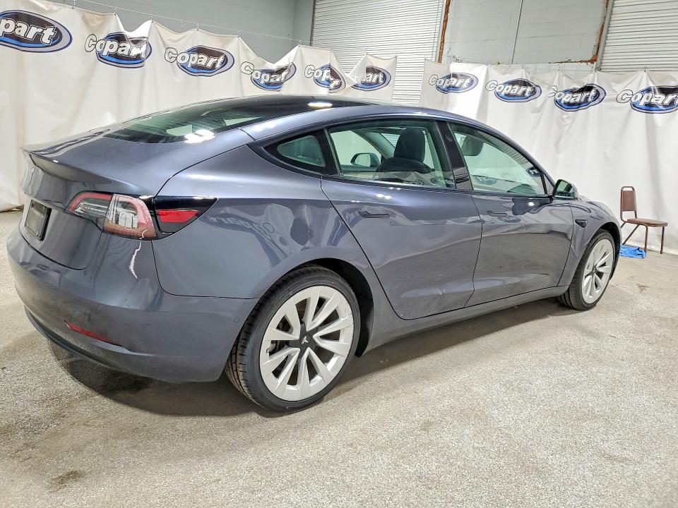 52758986 :رقم المزاد ، 5YJ3E1EA8NF190533 vin ، 2022 Tesla Model 3 مزاد بيع