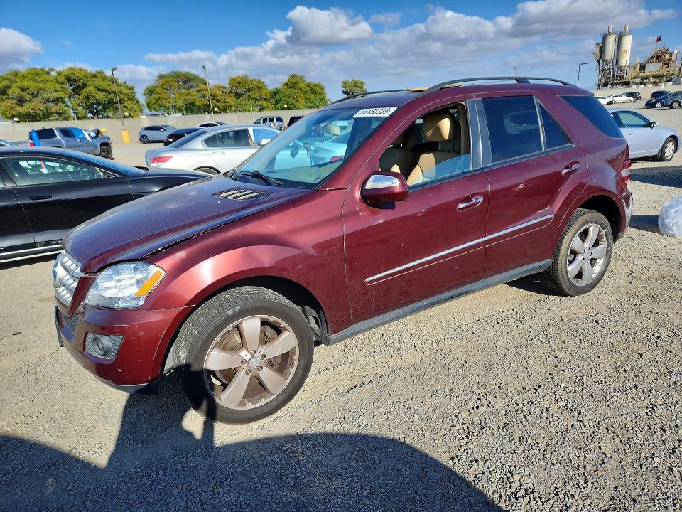 55183236 :رقم المزاد ، 4JGBB86E99A500827 vin ، 2009 Mercedes-benz Ml مزاد بيع