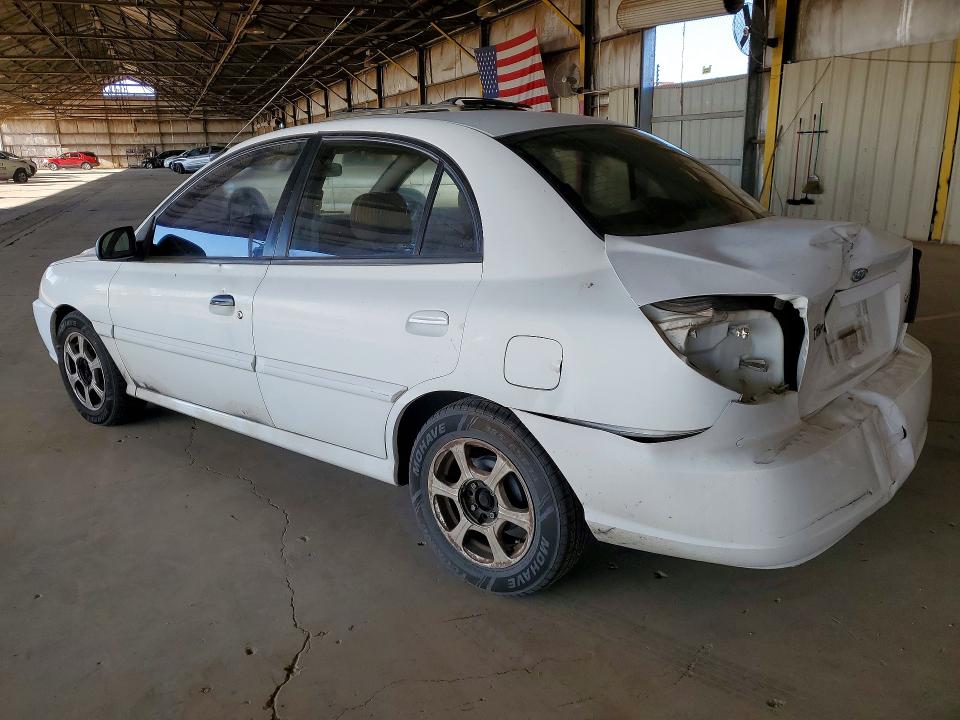52522276 :رقم المزاد ، KNADC125236222514 vin ، 2003 Kia Rio مزاد بيع