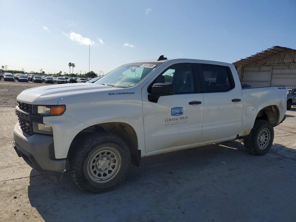 55312806 :رقم المزاد ، 3GCUYAEF8MG359725 vin ، 2021 Chevrolet Silverado مزاد بيع