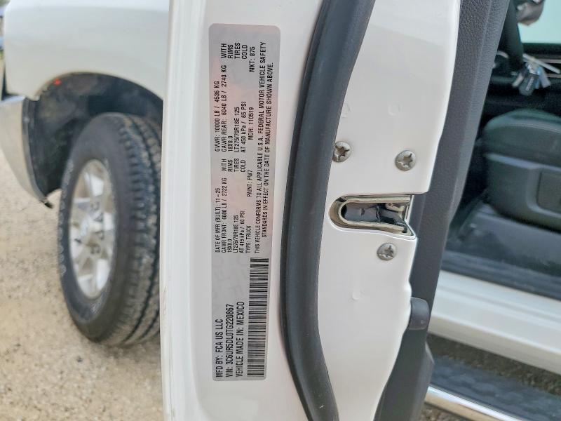 Продажа на аукционе авто 2026 Ram 2500, vin: 3C6UR5DL0TG220867, номер лота: 52427556