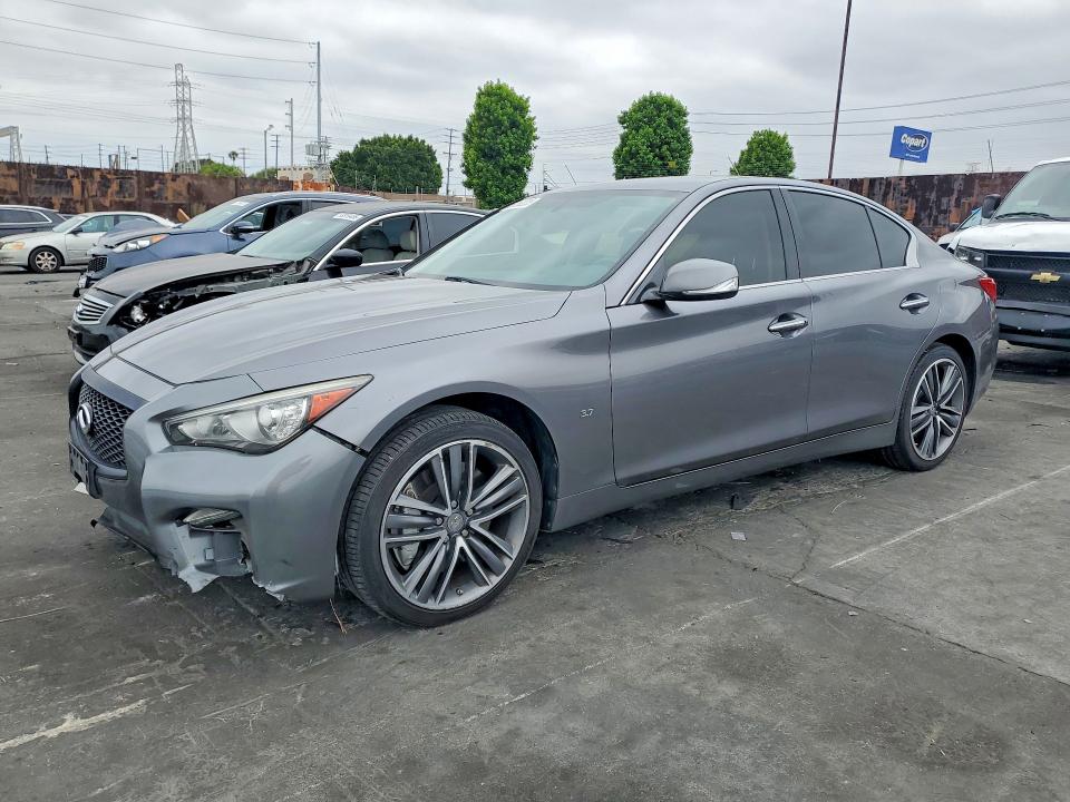 53853206 :رقم المزاد ، JN1BV7AP0EM692794 vin ، 2014 Infiniti Q50 مزاد بيع