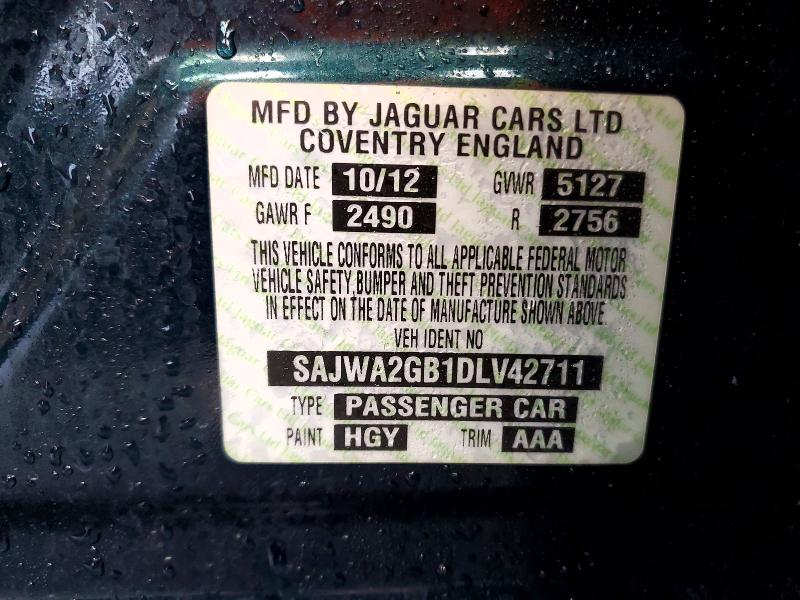 Aukcja sprzedaży 2013 Jaguar Xjl, vin: SAJWA2GB1DLV42711, numer aukcji: 55178996