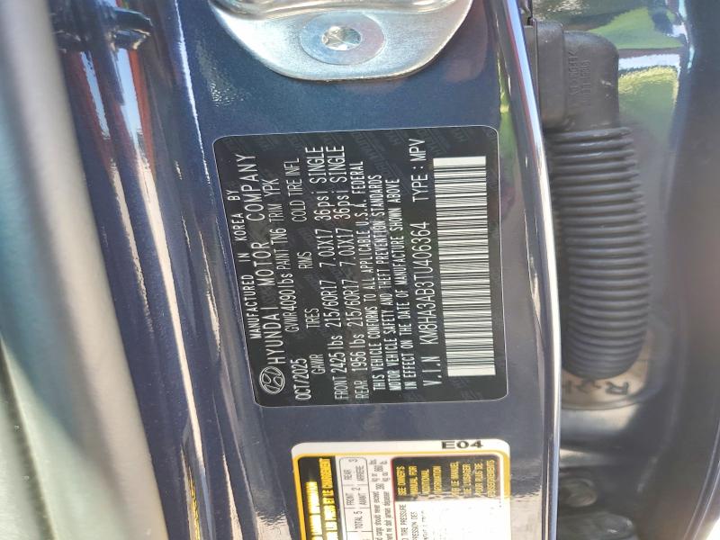 Продажа на аукционе авто 2026 Hyundai Kona, vin: KM8HA3AB3TU406364, номер лота: 54868836