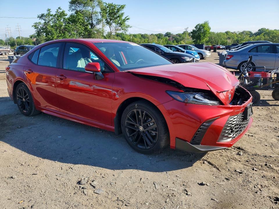 52652446 :رقم المزاد ، 4T1DAACK6SU198513 vin ، 2025 Toyota Camry مزاد بيع
