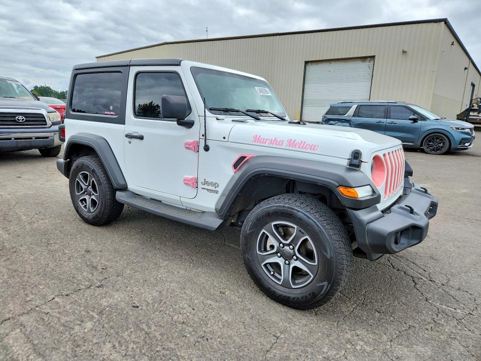54882096 :رقم المزاد ، 1C4GJXAN0LW104343 vin ، 2020 Jep Wrangler مزاد بيع