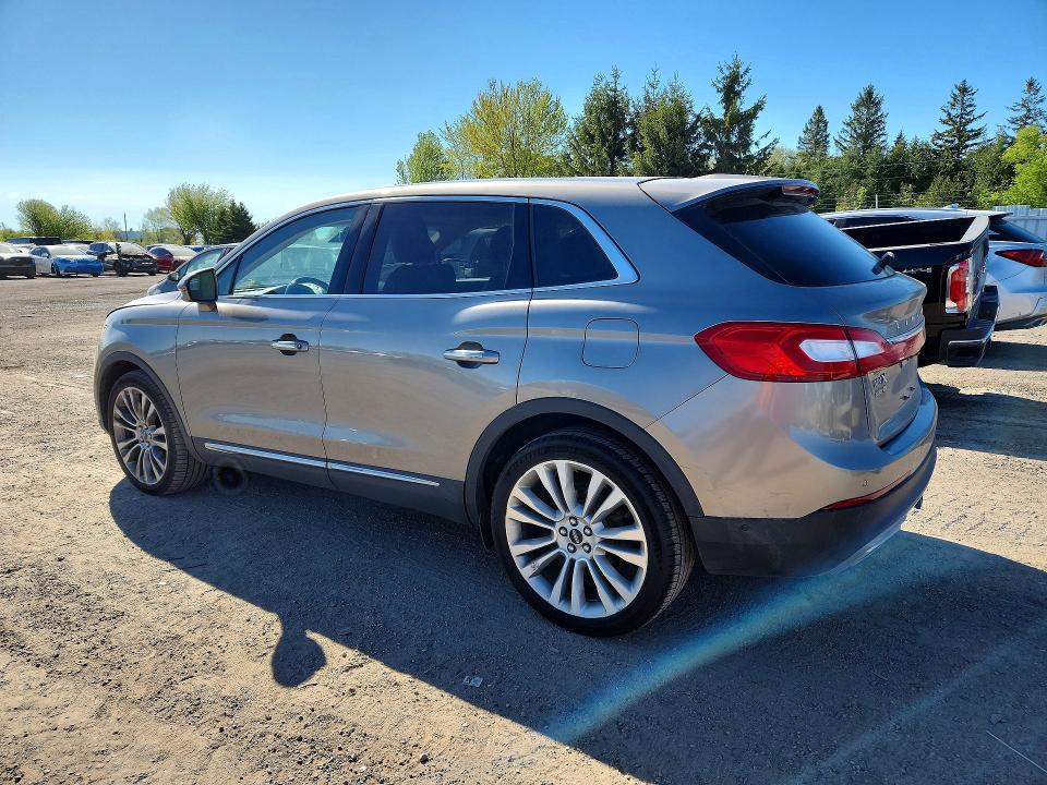 55248686 :رقم المزاد ، 2LMTJ8LP3GBL89193 vin ، 2016 Lincoln Mkx مزاد بيع