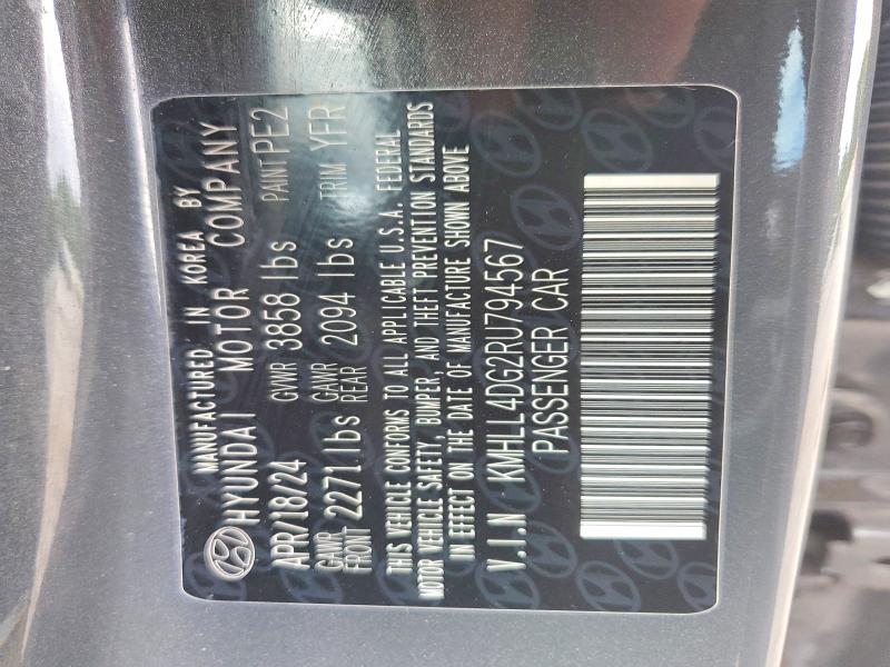 Продажа на аукционе авто 2024 Hyundai Elantra, vin: KMHLL4DG2RU794567, номер лота: 53792726