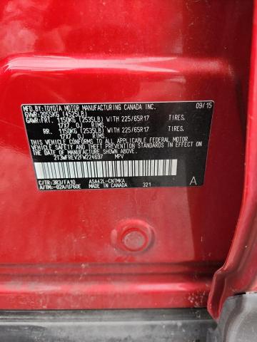 52141166 :رقم المزاد ، 2T3WFREV2FW224697 vin ، 2015 Toyota Rav4 مزاد بيع