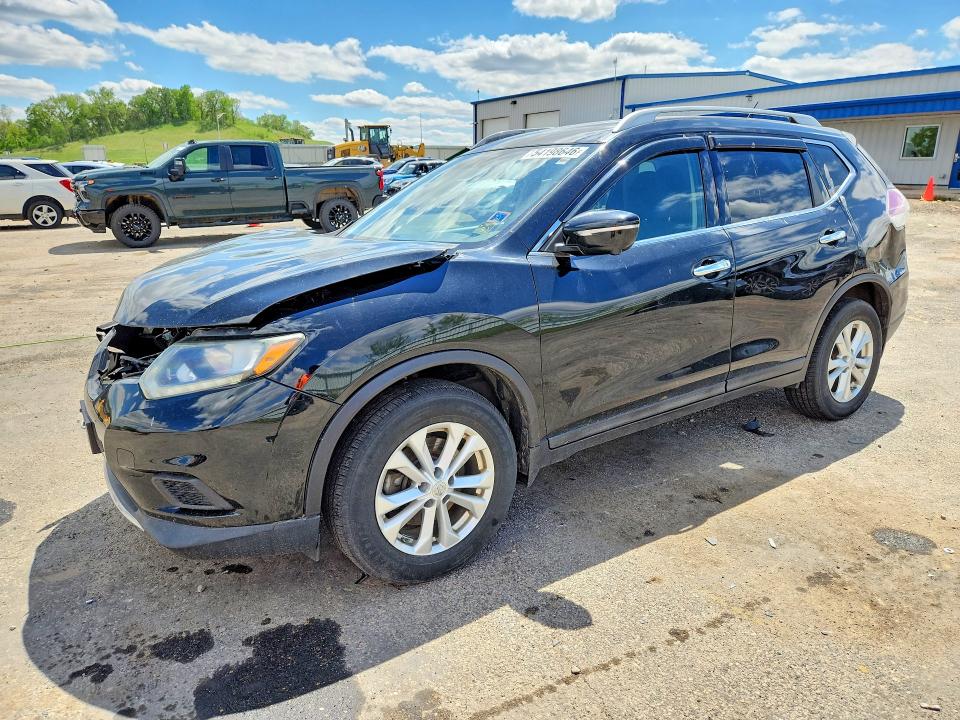 2015 Nissan Rogue მანქანა იყიდება აუქციონზე, vin: 5N1AT2MK6FC869191, აუქციონის ნომერი: 54198646