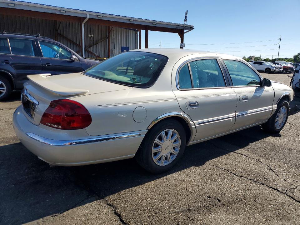 2002 Lincoln Continental მანქანა იყიდება აუქციონზე, vin: 1LNHM97V92Y600531, აუქციონის ნომერი: 54656146