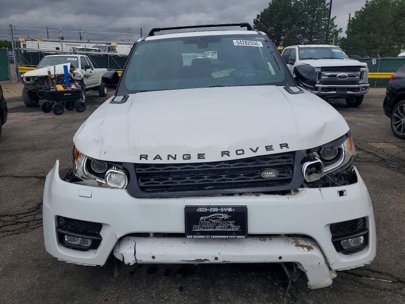 2016 Land Rover Range Rover Sport მანქანა იყიდება აუქციონზე, vin: SALWR2EF7GA588033, აუქციონის ნომერი: 54282556