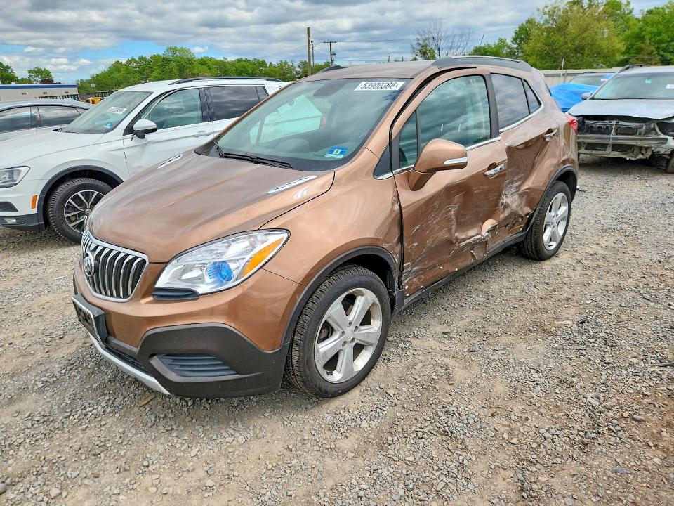 53900366 :رقم المزاد ، KL4CJASB2GB736817 vin ، 2016 Buick Encore مزاد بيع