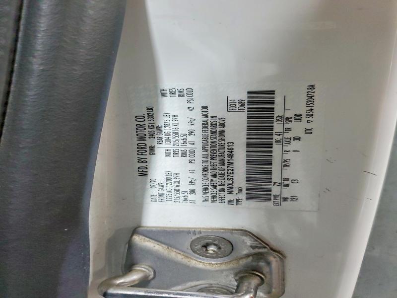 61264476 :رقم المزاد ، NM0LS7E27M1484613 vin ، 2021 Ford Transit Connect مزاد بيع
