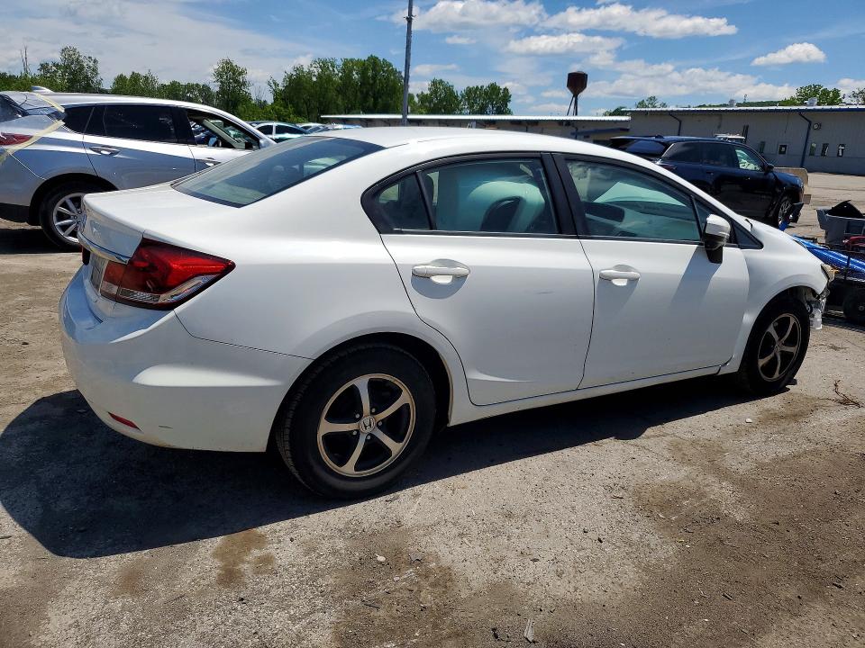 55184586 :رقم المزاد ، 19XFB2F70FE286503 vin ، 2015 Honda Civic مزاد بيع