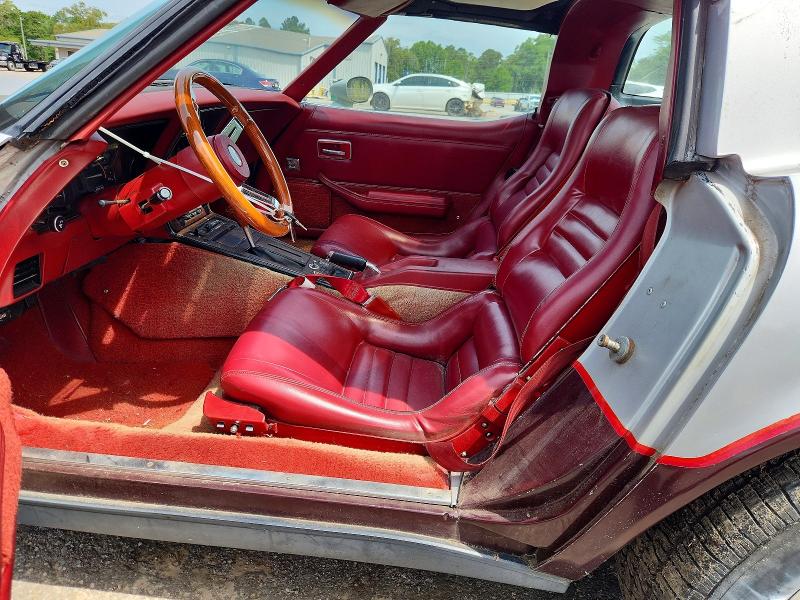 52528366 :رقم المزاد ، 1G1AY8785C100392 vin ، 1982 Chev Corvette مزاد بيع