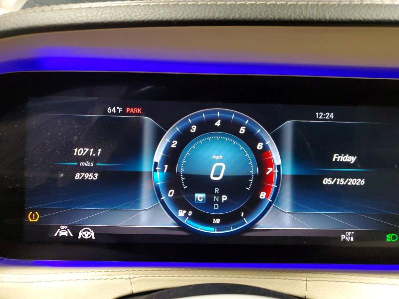 2020 Mercedes-benz S მანქანა იყიდება აუქციონზე, vin: W1KUG6GB0LA528231, აუქციონის ნომერი: 53977406