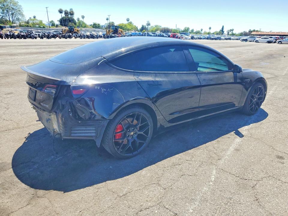 2023 Tesla Model 3 მანქანა იყიდება აუქციონზე, vin: 5YJ3E1EC4PF576709, აუქციონის ნომერი: 52950006