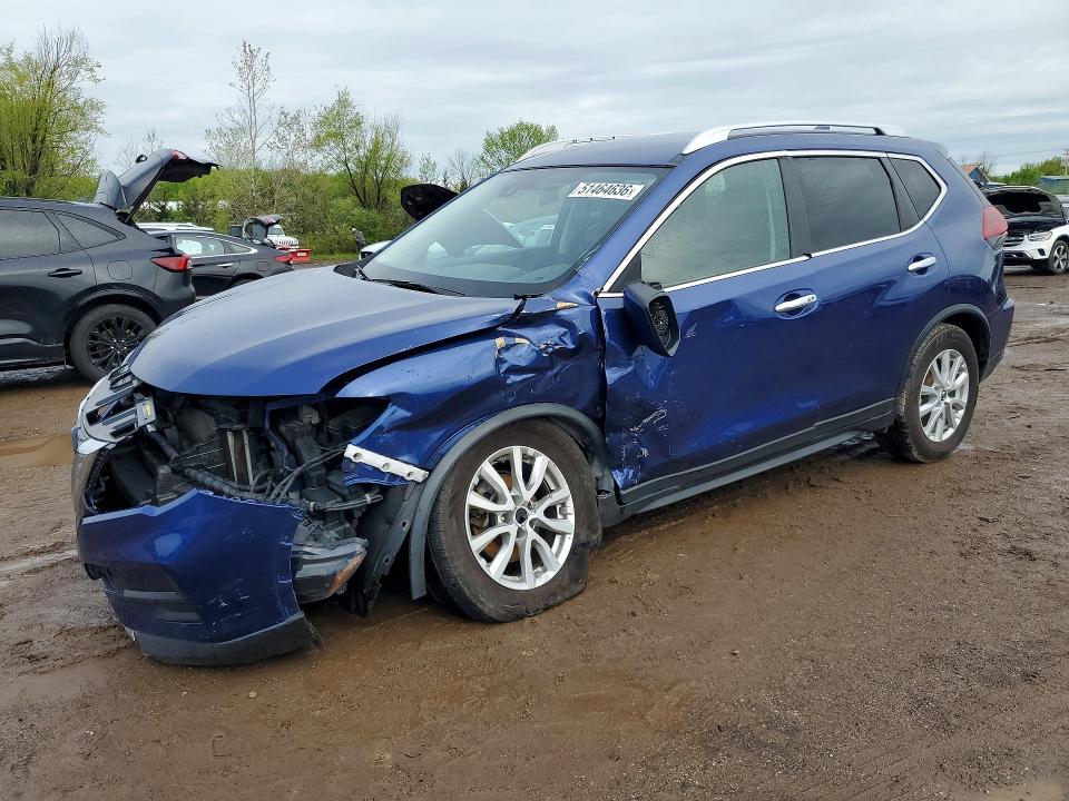 51464636 :رقم المزاد ، KNMAT2MV7KP517853 vin ، 2019 Nissan Rogue مزاد بيع