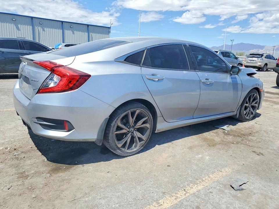 52091886 :رقم المزاد ، 2HGFC2F8XLH559261 vin ، 2020 Honda Civic مزاد بيع