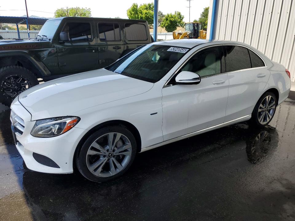 Auction sale of the 2018 Mercedes-benz C, vin: 55SWF4HB2JU241422, lot number: 52040546