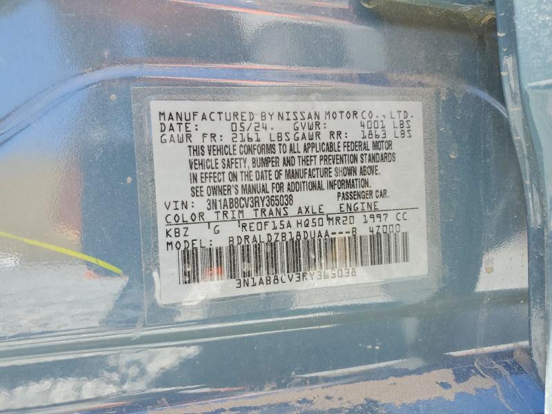 Продажа на аукционе авто 2024 Nissan Sentra, vin: 3N1AB8CV3RY365038, номер лота: 55066836