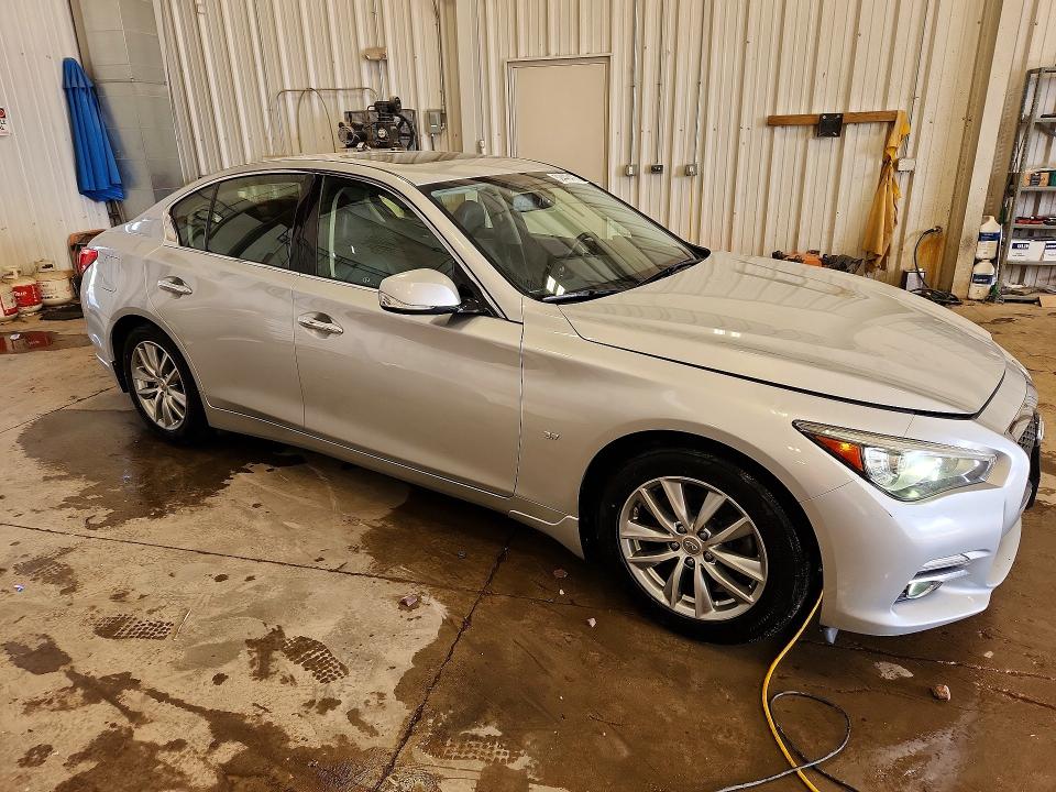 52446416 :رقم المزاد ، JN1BV7AR1EM707529 vin ، 2014 Infiniti Q50 مزاد بيع