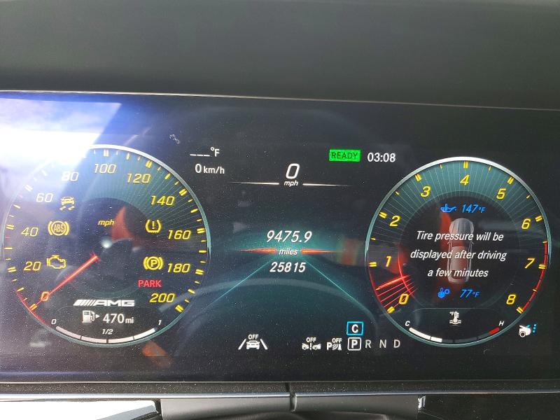 2020 Mercedes-benz Amg Gt მანქანა იყიდება აუქციონზე, vin: W1K7X6BB4LA016380, აუქციონის ნომერი: 53723436