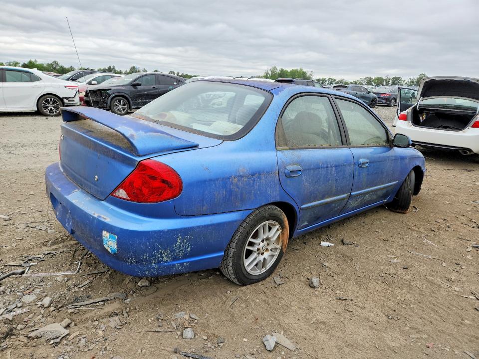 Продажа на аукционе авто 2002 Kia Spectra, vin: KNAFB121525117396, номер лота: 53992806