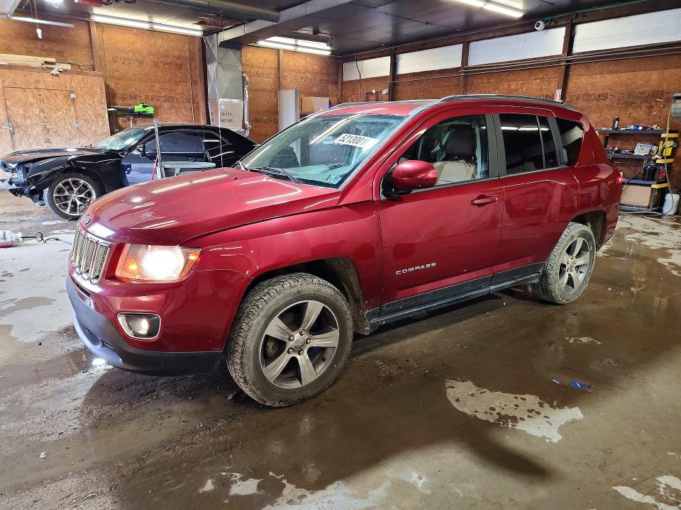 2016 Jeep Compass მანქანა იყიდება აუქციონზე, vin: 1C4NJDEBXGD650977, აუქციონის ნომერი: 52130016