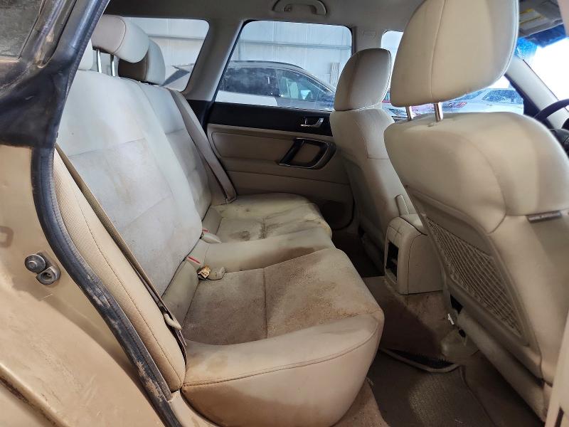 2008 Subaru Outback მანქანა იყიდება აუქციონზე, vin: 4S4BP60C887348399, აუქციონის ნომერი: 54471306