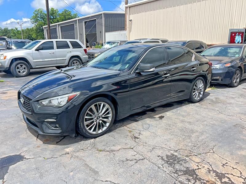 Aukcja sprzedaży 2018 Infiniti Q50, vin: JN1EV7AP5JM354296, numer aukcji: 55576626
