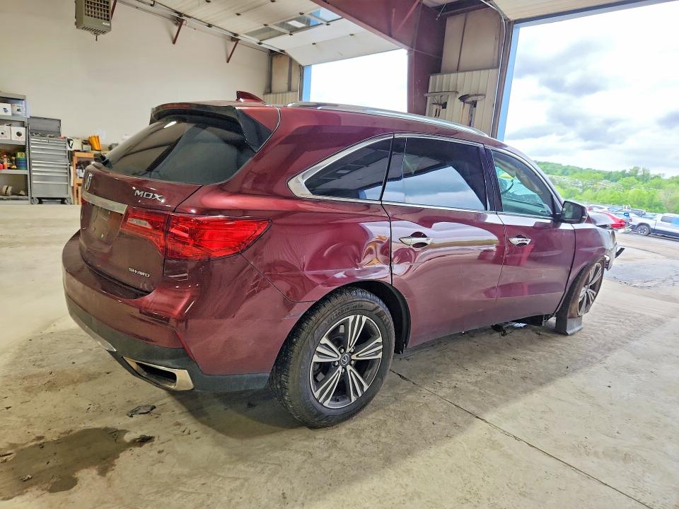 53846996 :رقم المزاد ، 5J8YD4H37JL012967 vin ، 2018 Acura Mdx مزاد بيع