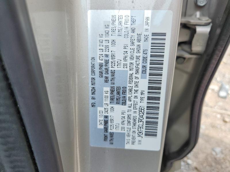 Aukcja sprzedaży 2024 Mazda Cx-5, vin: JM3KFBCL3R0402561, numer aukcji: 54252176