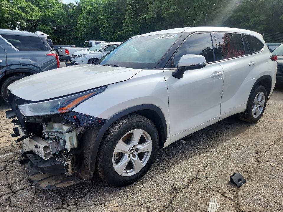 Продаж на аукціоні авто 2021 Toyota Highlander, vin: 5TDZZRAH5MS054418, номер лоту: 54059496