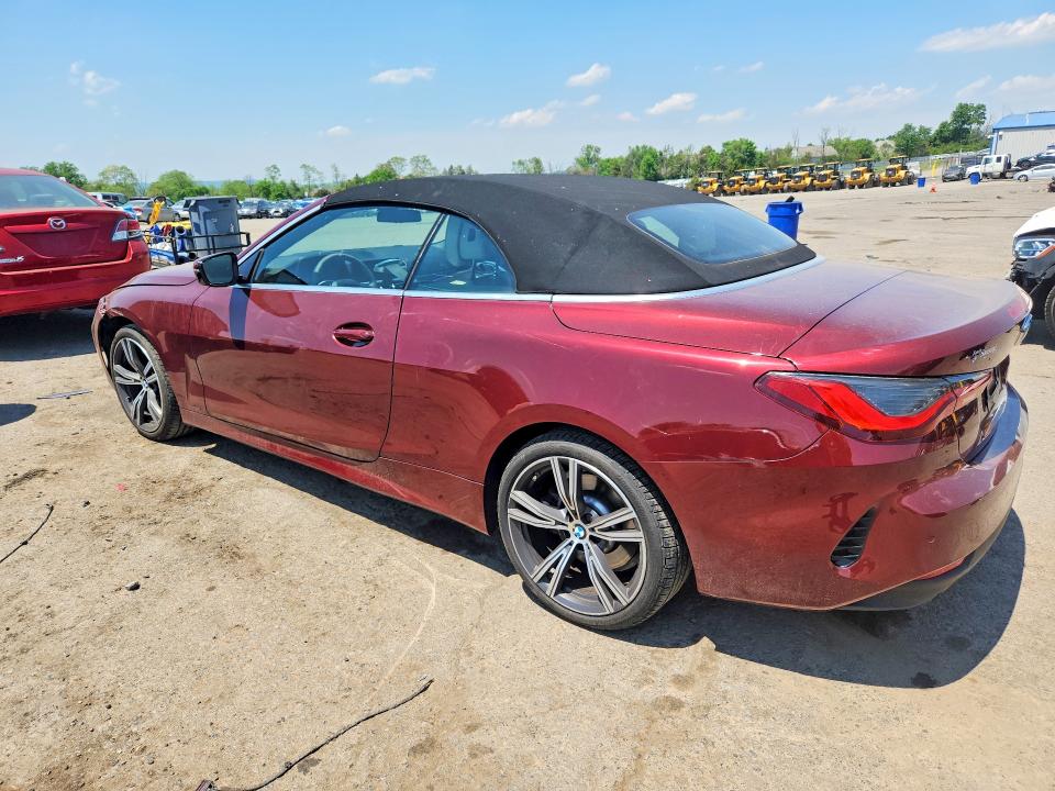 2022 Bmw 430i მანქანა იყიდება აუქციონზე, vin: WBA23AT08NCK16652, აუქციონის ნომერი: 53594276