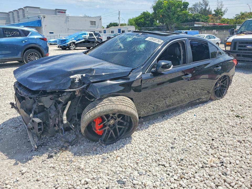 53540756 :رقم المزاد ، JN1FV7AR8GM451846 vin ، 2016 Infiniti Q50 مزاد بيع