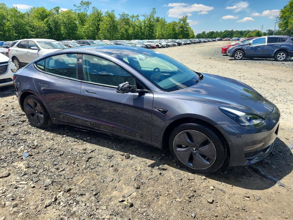 53988706 :رقم المزاد ، 5YJ3E1EA7NF368576 vin ، 2022 Tesla Model 3 مزاد بيع