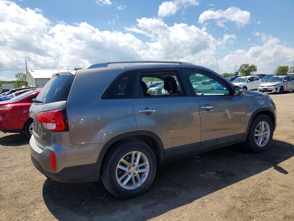 Auction sale of the 2015 Kia Sorento, vin: 5XYKTCA60FG571527, lot number: 52391776