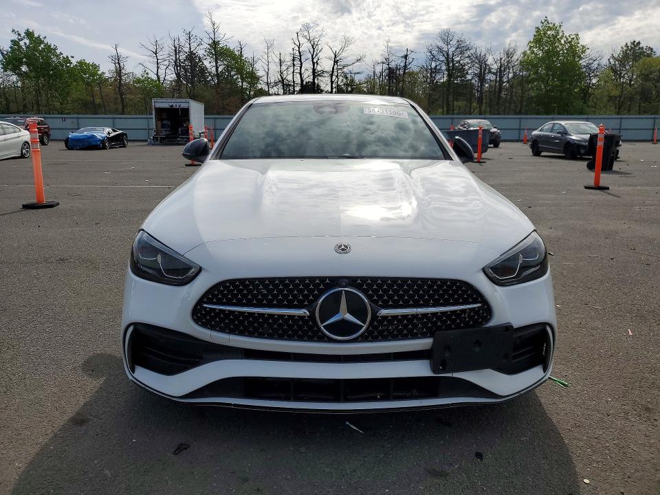 2022 Mercedes-benz C მანქანა იყიდება აუქციონზე, vin: W1KAF4HB5NR007826, აუქციონის ნომერი: 54731106