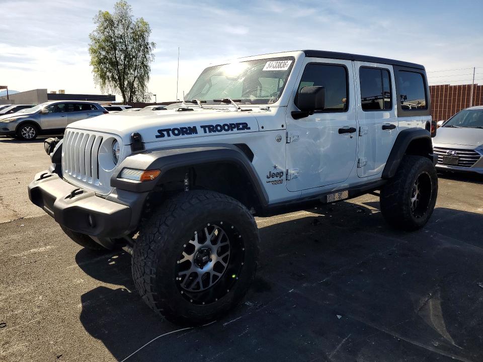 Aukcja sprzedaży 2020 Jeep Wrangler Unlimited, vin: 1C4HJXDG0LW348706, numer aukcji: 54433836