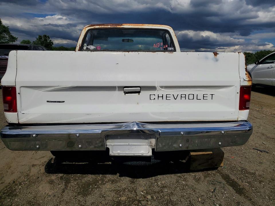 55395766 :رقم المزاد ، 1GCCC14N0FF378082 vin ، 1985 Chevrolet C10 مزاد بيع