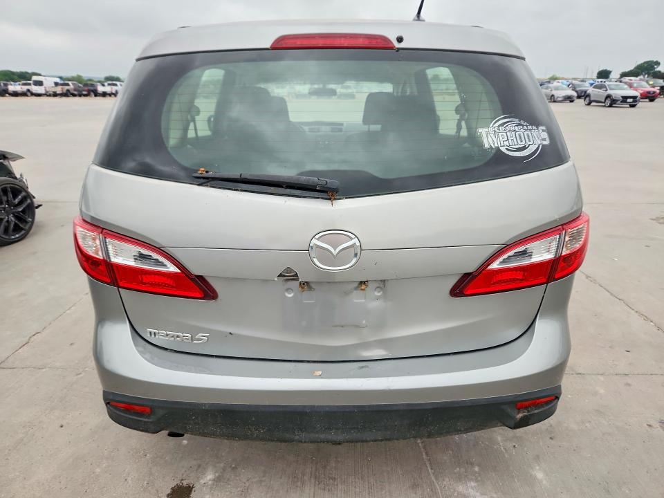 2012 Mazda 5 მანქანა იყიდება აუქციონზე, vin: JM1CW2BLXC0132718, აუქციონის ნომერი: 54287596