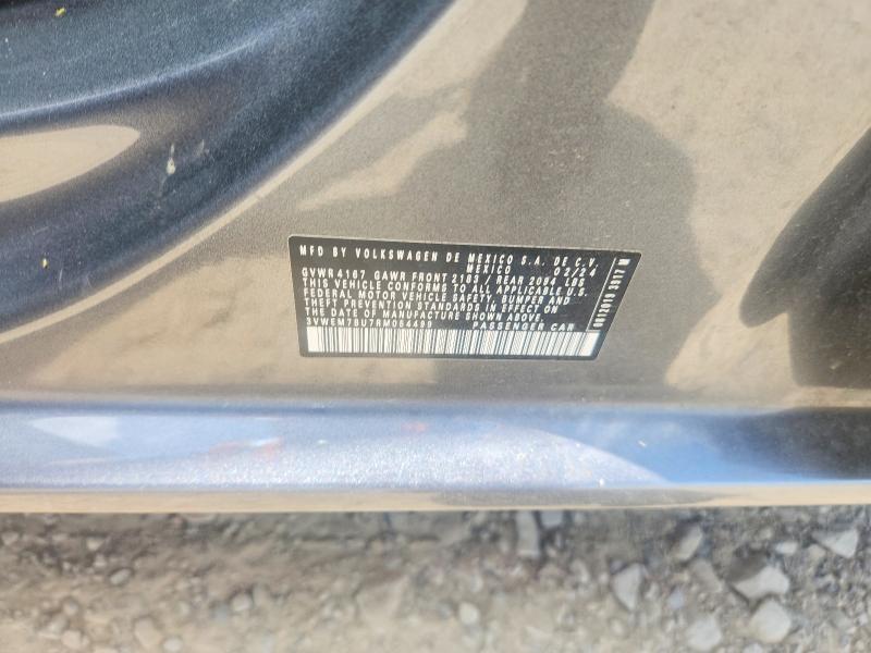 54499176 :رقم المزاد ، 3VWEM7BU7RM054499 vin ، 2024 Volkswagen Jetta مزاد بيع