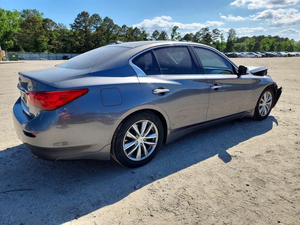 52719736 :رقم المزاد ، JN1BV7AP5EM689261 vin ، 2014 Infiniti Q50 مزاد بيع