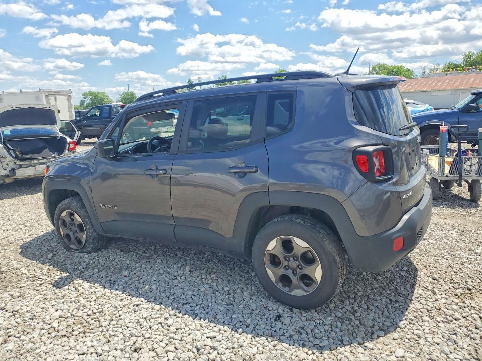 53113656 :رقم المزاد ، ZACCJBAB7HPF27464 vin ، 2017 Jeep Renegade مزاد بيع