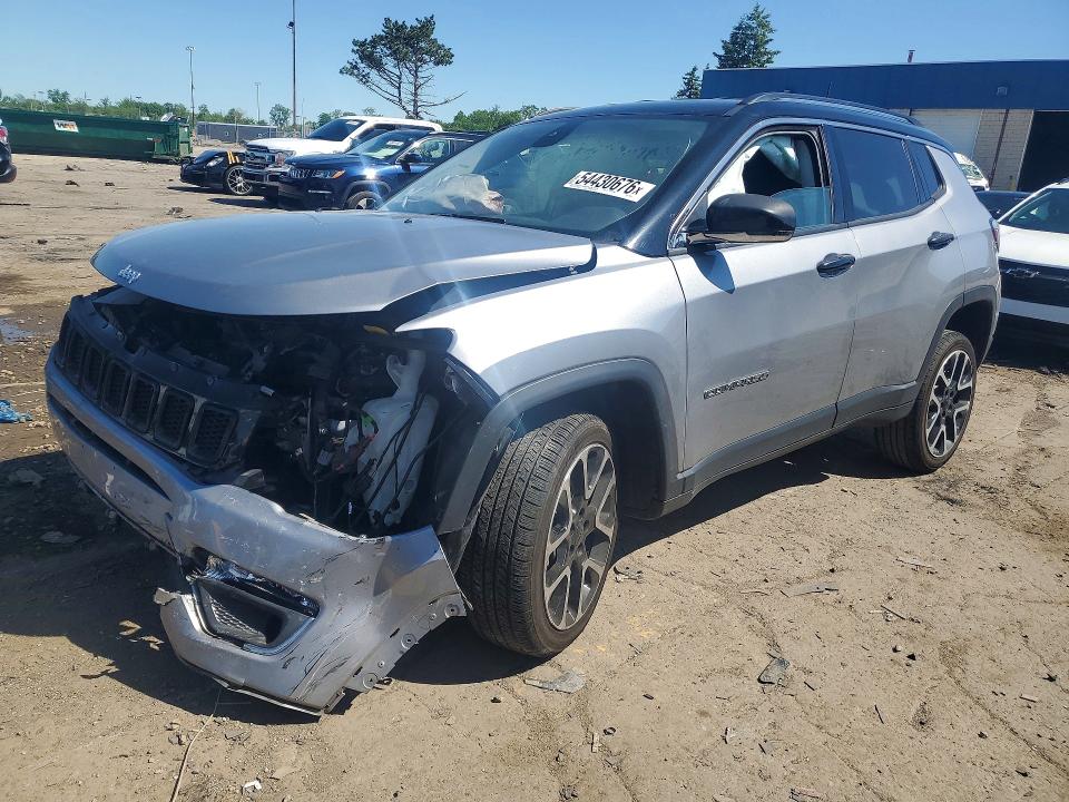 Aukcja sprzedaży 2018 Jeep Compass, vin: 3C4NJDCB7JT128604, numer aukcji: 54430676